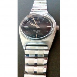 hmt Black Dial Stylish Band Mens Wrist Watch by Antikcart strap