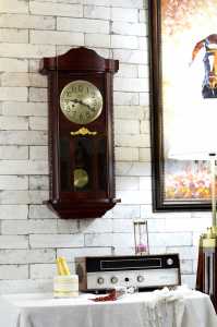 Antikcart Classic Vintage Style Maxim Wall Clock wall view