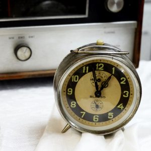 Antikcart Vintage Blesso Time Piece Table Clock