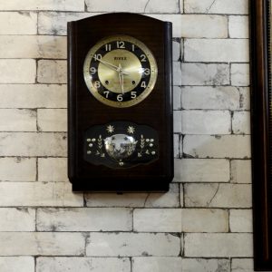 Antikcart Amazing Antique Working Rivex Bim Bam Wall Clock Collectible