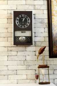 Antikcart Antique Day time Master Pendulum Wall Clock Collectible Decor