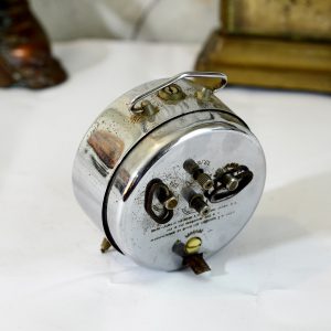Antikcart Antique Favre Leuba White Dial Time Piece Clock decor collectible side