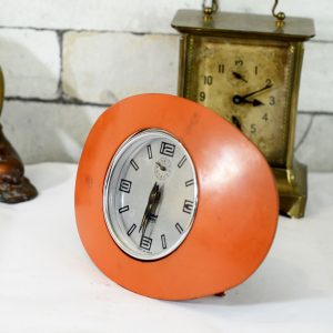 Antikcart Antique Hess Small Time Piece Clock Table Decor Collectible