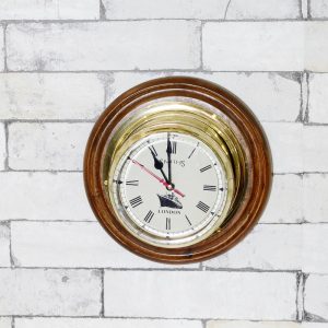 Antikcart Antique Marine Ship Captain Cabin clock Wall Decor Collectible