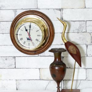 Antikcart Antique Marine Ship Captain Cabin clock Wall Decor Collectible on wall