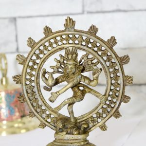 Antikcart Divine And Marvelous Antique Brass Natraj Statue Antique Statue TOP pic