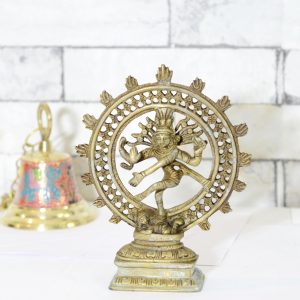 Antikcart Divine And Marvelous Antique Brass Natraj Statue Antique Statue main pic