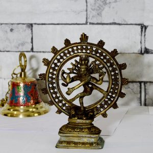 Antikcart Divine And Marvelous Antique Brass Natraj Statue pic