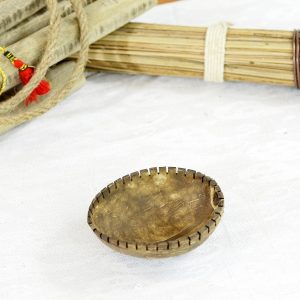 Antikcart Handcrafted Ice Cream Bowl Made of Coconut Shell