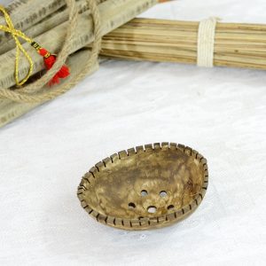 Antikcart Interesting Handcrafted Coconut Shell Soap Storage top