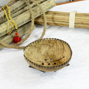 Antikcart Interesting Handicraft Coconut Shell Soap Storage top
