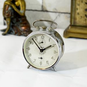 Antikcart Jayco Zeiler Antique Time Piece Table Clock Decor Collectible
