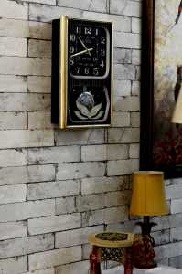 Antikcart Old Master Bim Bam Pendulum Antique Wall Clock wall side view