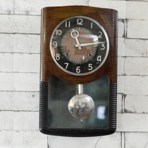 Antikcart Original Antique Working Scientific Bim Bam Clock Wall Decor Collectible Antique Clocks