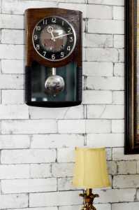 Antikcart Original Antique Working Scientific Bim Bam Clock Wall Decor Collectible Antique Clocks