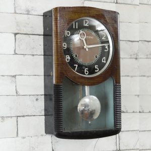 Antikcart Original Antique Working Scientific Bim Bam Clock Wall Decor Collectible Antique Clocks