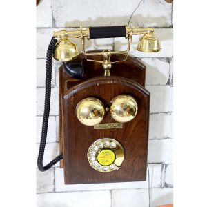 Antikcart Vintage Rotary Phone Wall Mount wall decor