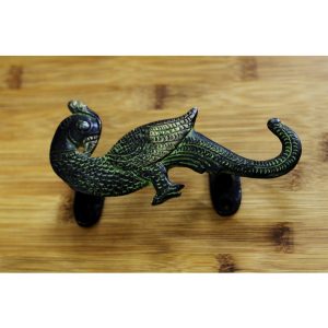 Antikcart 6 Inches Parrotcock Brass Door Handle