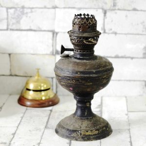 Antikcart Antique 1 foot Metal Kerosene Lamp DECOR COLLECTIBLE