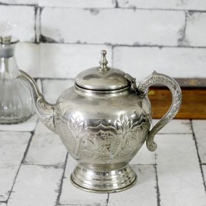 Antikcart Antique Metal Moroccan Style Tea Jug Collectible
