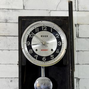 Antikcart Antique Rivex Bim Bam Pendulum Wall Clock DIAL VIEW