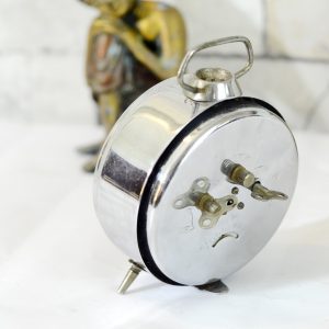 Antikcart Antique Vikrant Time Piece Clock collectible decor BACK SIDE