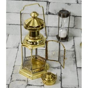 Antikcart Brass Classic Moroccan Style Marine Lantern