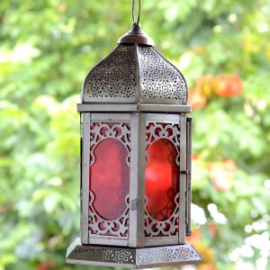 Antikcart Carved Moroccan Style Room Hanging Lantern Decor OUTDOOR LOOK main view