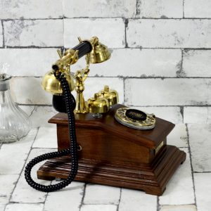 Antikcart Classic Chicago Vintage Round Dial Telephone