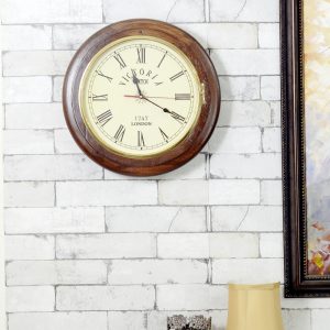Antikcart Classic Victorian 1747 London Wall Clock main pic