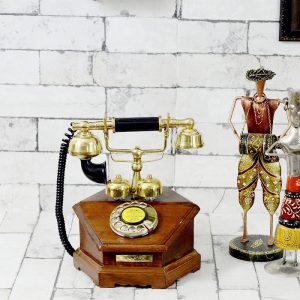 Antikcart Classic Vintage Chicago Round Dial Telephone main pic