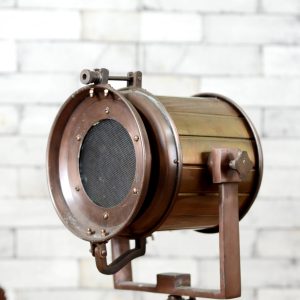 Antikcart Copper Finish Table Tripod Lamp Decor lamp
