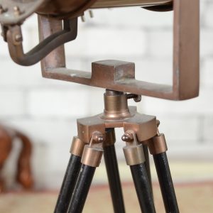 Antikcart Copper Finish Table Tripod Lamp Decor lamp