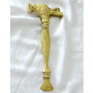 Antikcart Full Brass Carved Hammer Head Table Decor