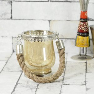 Antikcart Handicraft Hanging Glass Candle holder