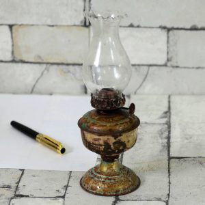 Antikcart Marvellous Old Time Small Brass Chimmini lamp lantern