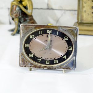 Antikcart Old Well Maintained Vikrant Ajantha Timepiece Clock
