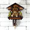 Antikcart 1 day Movement Chalet Style Black Forest Cuckoo Clock