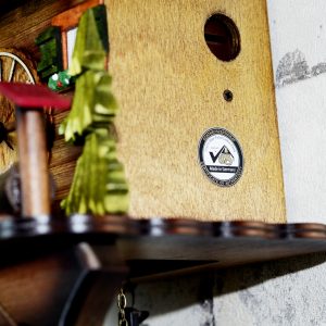 Antikcart 1 day Movement Chalet Style Black Forest Cuckoo Clock LOGO