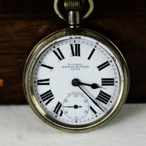 Antikcart Antique Swiss Made Satisfaction Pocket Watch