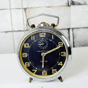 Antikcart Antique Westclox Vintage Timepiece Clock Collectible antikcart