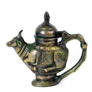 Antikcart Brass Holy Water Dispenser Container