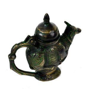 Antikcart Brass Holy Water Dispenser Container BACK ANTIKCART
