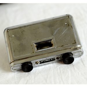 Antikcart Vintage Optima - 3.5 Pocket Binocular antique binocular lens TOP VIEW