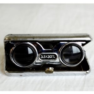 Antikcart Vintage Optima - 3.5 Pocket Binocular antique binocular lens VIEW