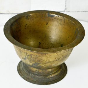 Antikcart 110 years Antique bell metal (odu) Kerala vessel TOP VIEW