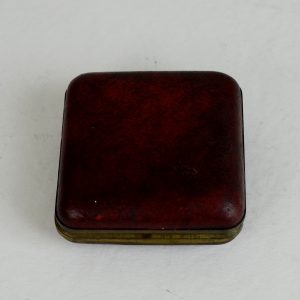 Antikcart Antique 2 Jewels Europa Travel Carry Alarm ClocK CLOSED