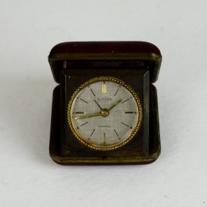 Antikcart Antique 2 Jewels Europa Travel Carry Alarm Clock