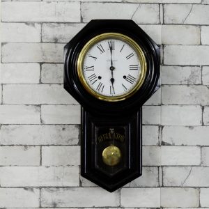 Antikcart Antique Ansonia Regulator A Pendulum Wall Clock