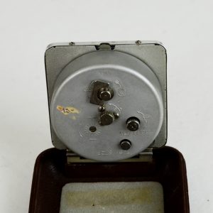 Antikcart Antique Seiko Easy Travel Carry Alarm Clock BACK